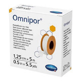 Omnipor hypoallergenes Papierpflaster (900436), 1,25cmx5m, Hartmann