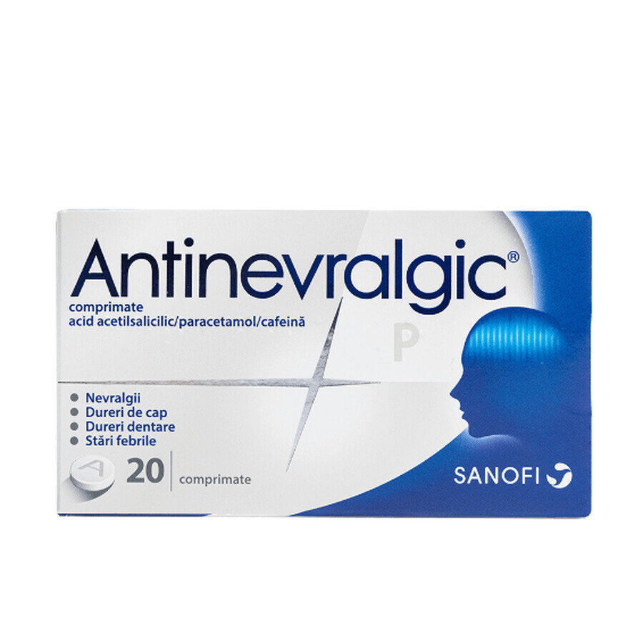 Antinevralgic P, 20 comprimés, Sanofi Évaluations