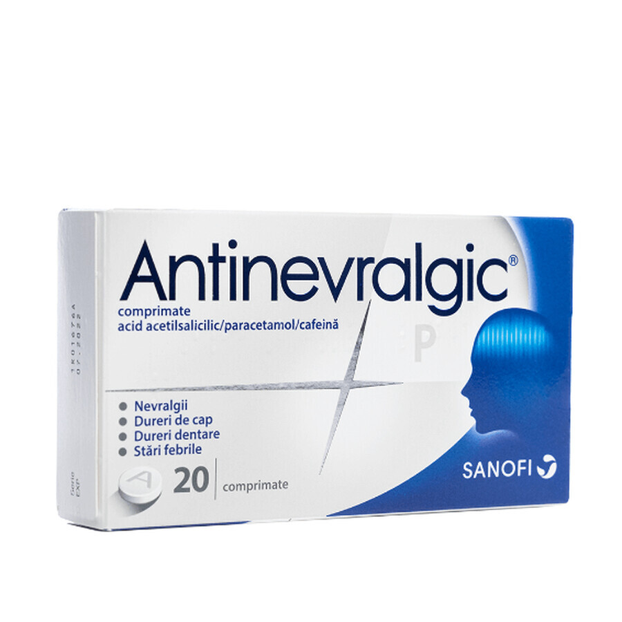Antinevralgic P, 20 comprimés, Sanofi