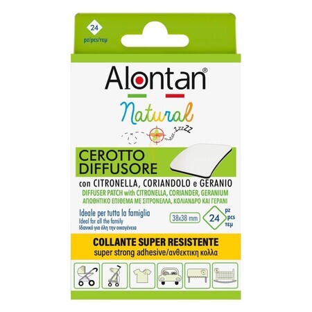 Alontan Natuurlijke anti-tandsteenpleisters, 24 stuks, Pietrasanta Pharma