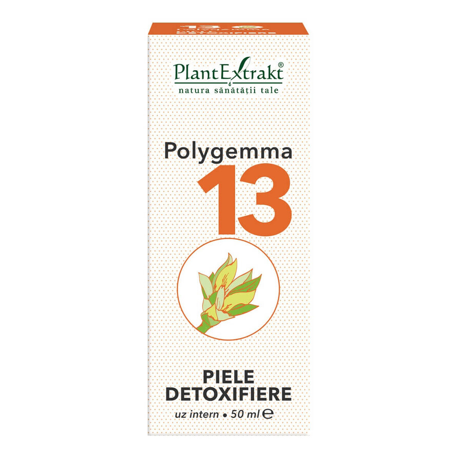 Polygemma 13 Ontgiftende Huid, 50 ml, Plant Extrakt