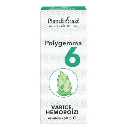 Polygemma 6 Spataderen en Aambeien, 50 ml, Plantenextrakt