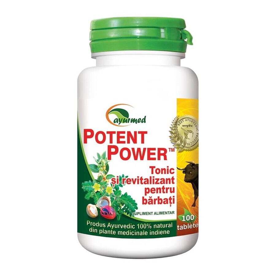 Potent Power, 120 compresse, Ayurmed 