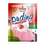 Poudre de pudding à la fraise, 40g, Haas Natural