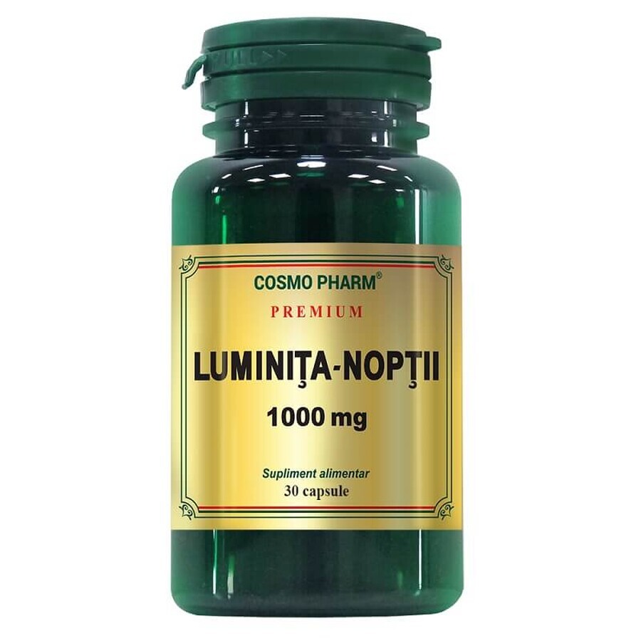 Premium Nachtlicht 1000 mg, 30 capsules, Cosmopharm