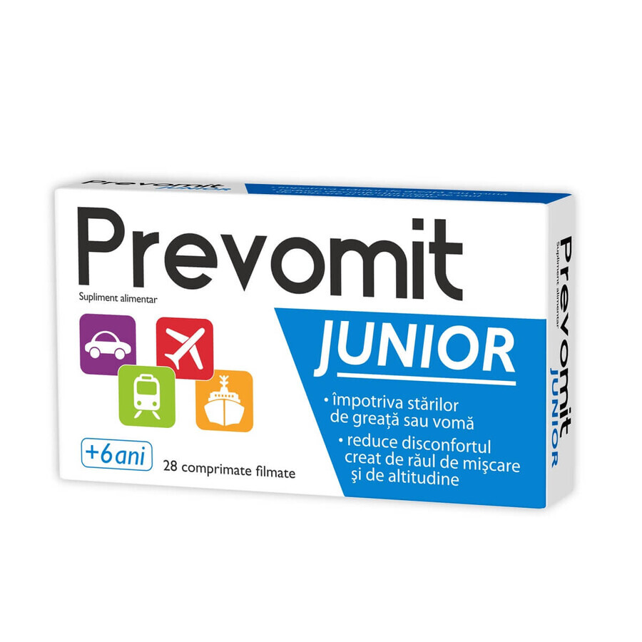 Prevomit Junior, 28 tabletten, Zdrovit