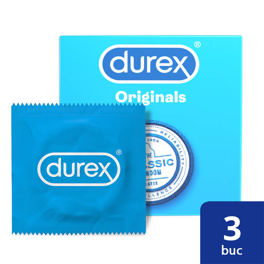 Condoom Classic, 3 stuks, Durex