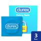 Condoom Extra Veilig, 3 stuks, Durex
