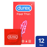 Préservatif Feel Thin, 12 pièces, Durex