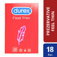 Preservativi Feel Thin, 18 pezzi, Durex