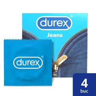Condom Jeans, 4 pieces, Durex
