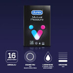 Préservatifs Mutual Pleasure, 16 pièces, Durex