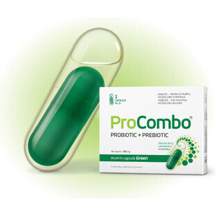 ProCombo probioticum + prebioticum voor een evenwichtige darmflora, 10 capsules, Vitaslim