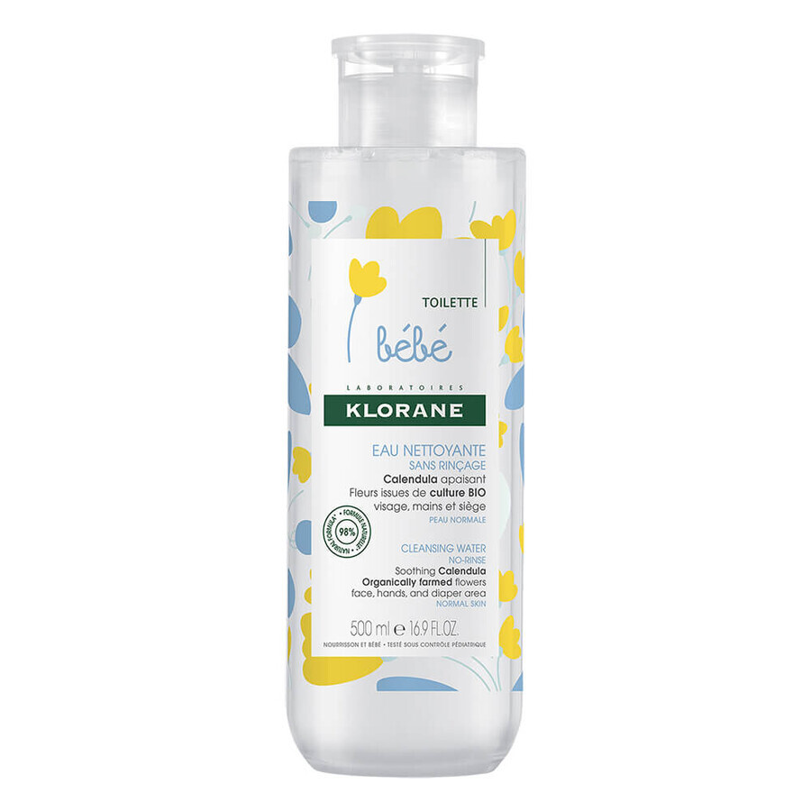 Acqua detergente per bambini, 500 ml, Klorane Bebe