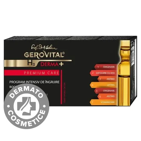 Gerovital Premium Care Intensive Care Programma, 7 ampullen, Farmec