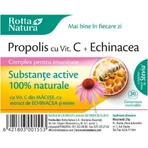 Propolis met vitamine C, Echinacea en honing, 30 tabletten, Rotta Natura