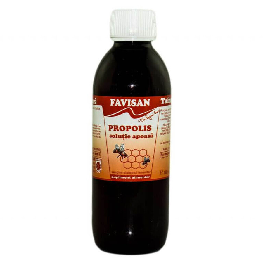 Solution aqueuse de propolis, 250 ml, Favisan