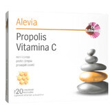 Propolis Vitamine C avec Echinacea, 20 comprimés à croquer, Alevia