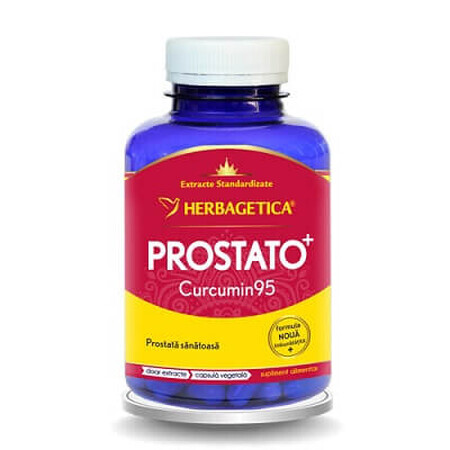 Prostate Curcumin95, 120 gélules, Herbagetica