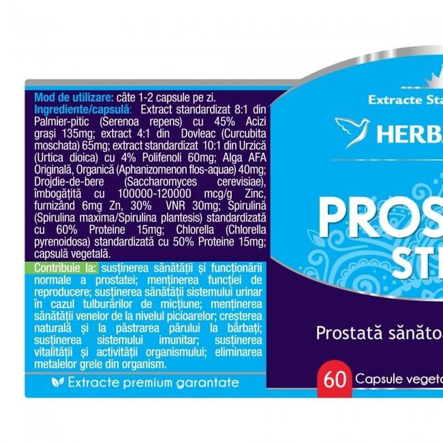Prostate Stem, 120 gélules, Herbagetica