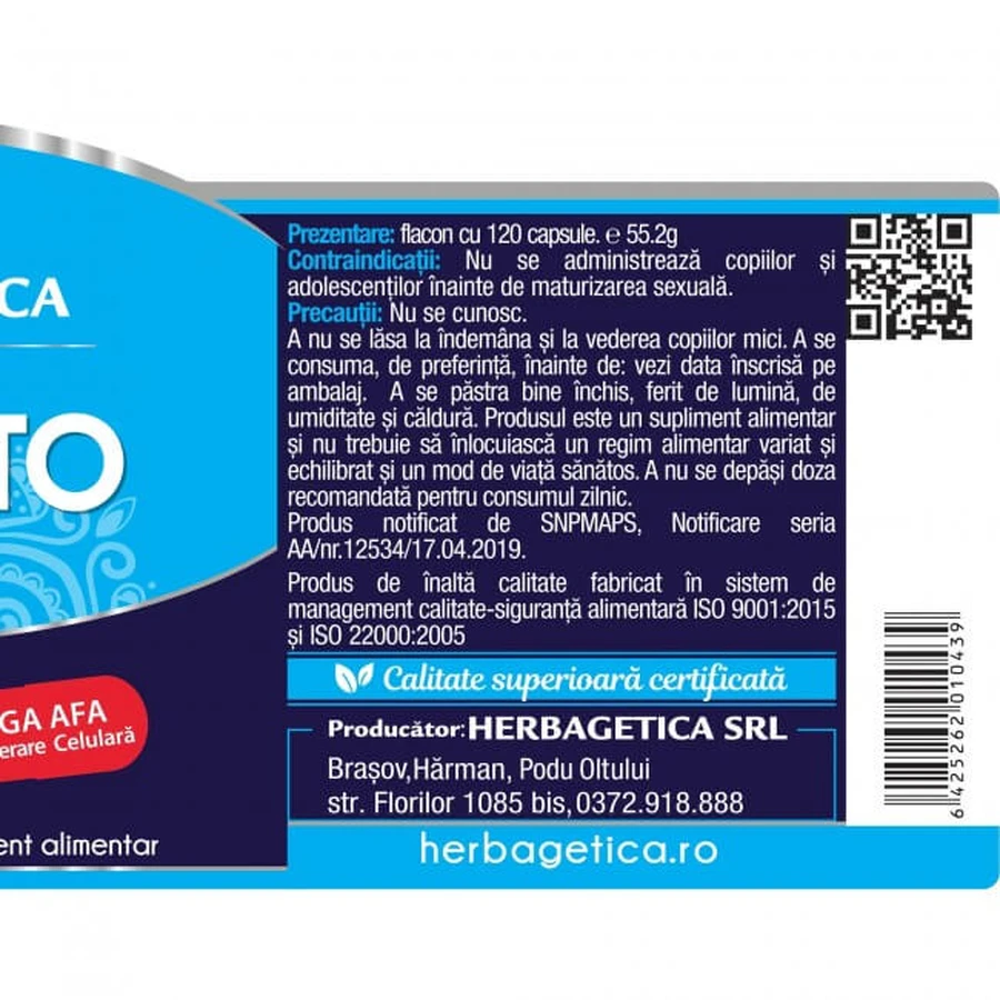 Prostato Stem, 120 Kapseln, Herbagetica