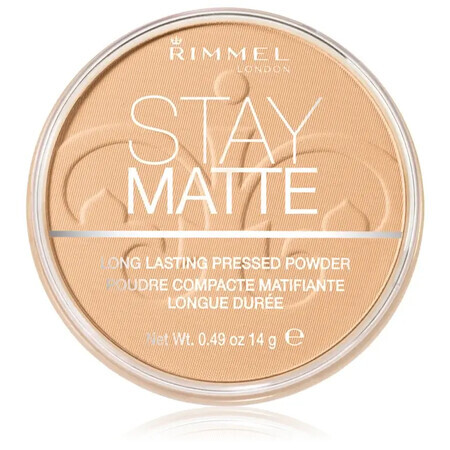 Stay Matte 006 Compact Poeder, 14 g, Rimmel Londen