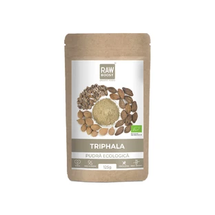 Triphala ecológico en polvo, 125 g, RawBoost