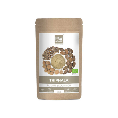 Triphala biologique en poudre, 125 g, RawBoost