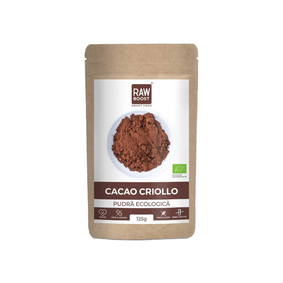 Biologisch cacaopoeder, 125 g, RawBoost