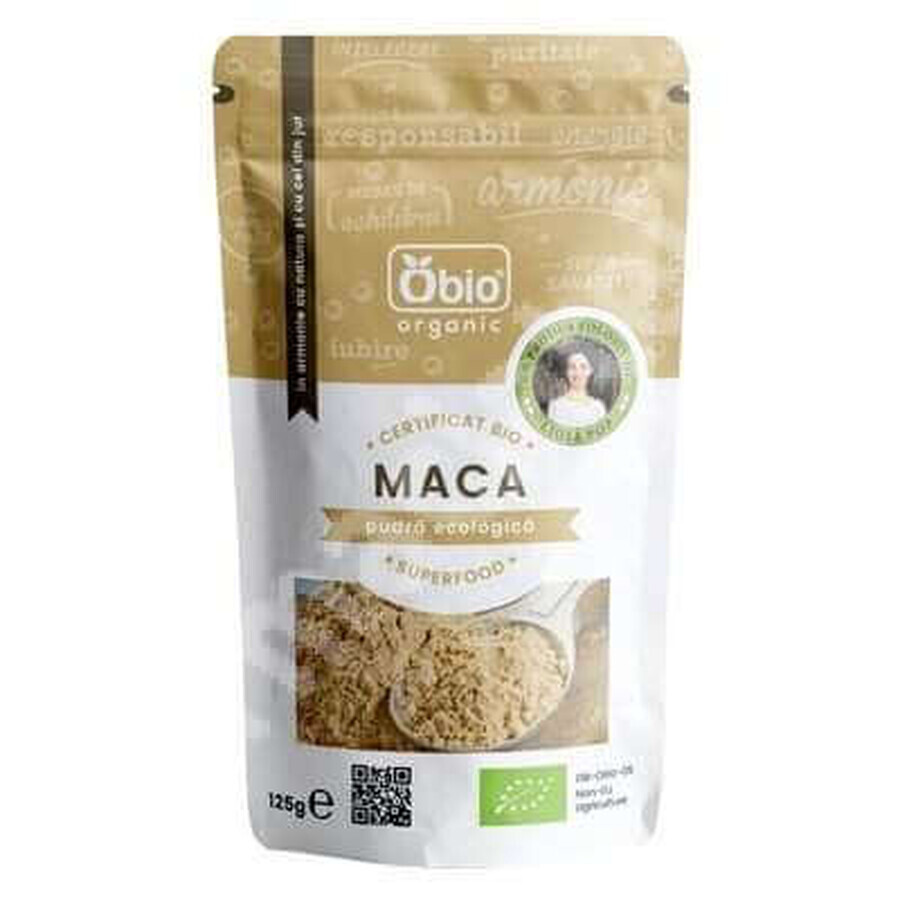 Poudre de maca bio, 125 g, Obio