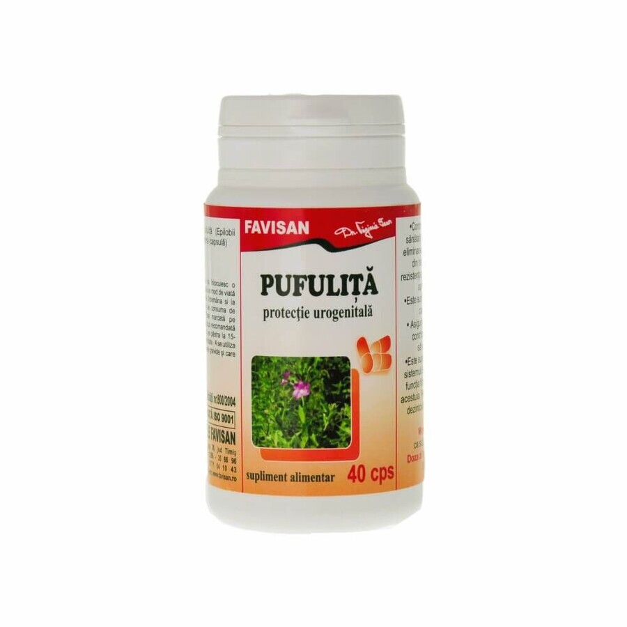 Pufulita, 40 capsules, Favisan