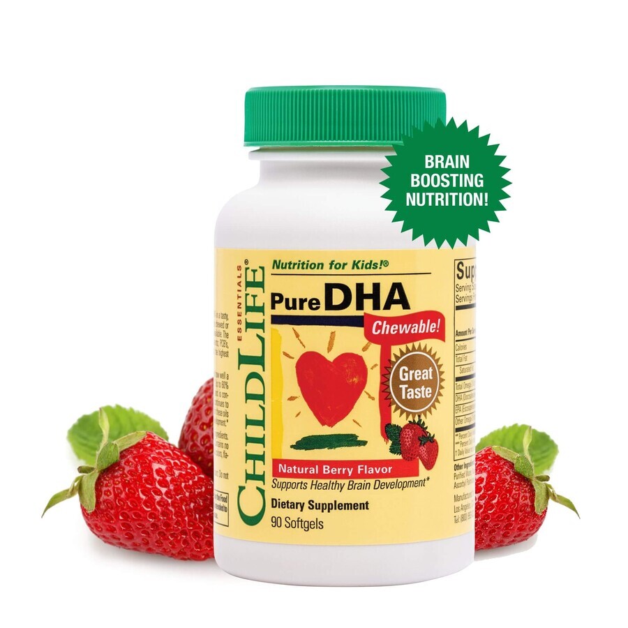 Pure DHA Childlife Essentials, 90 gélules, Secom