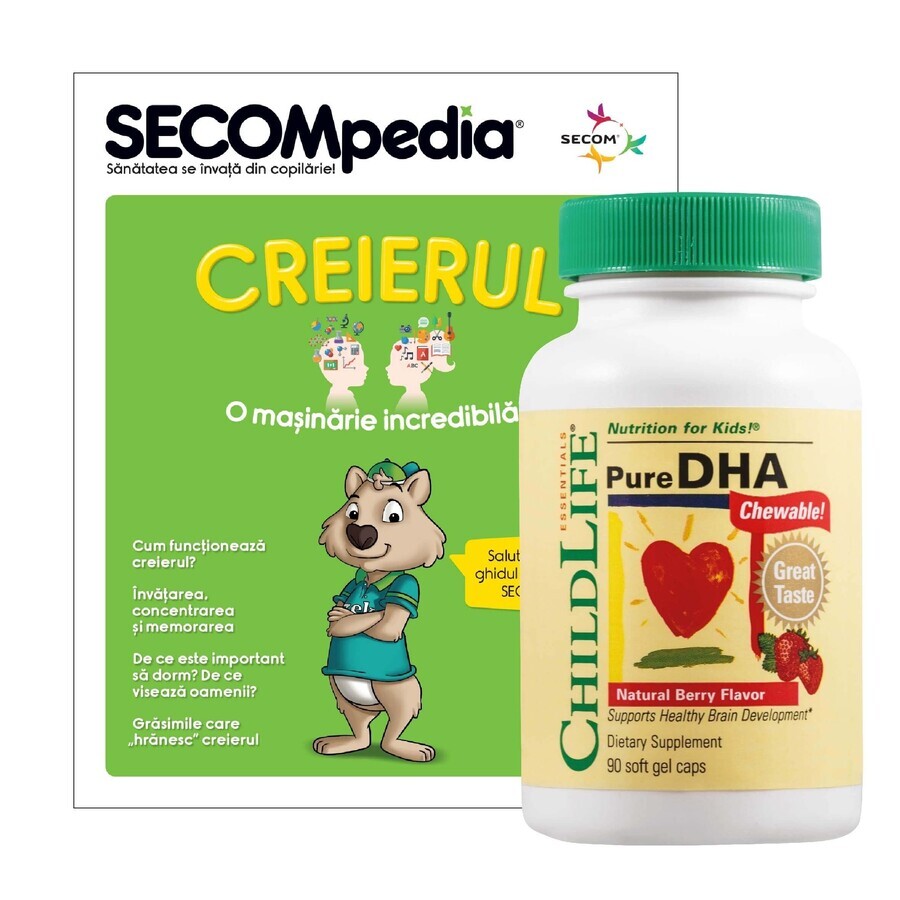 Pure DHA Childlife Essentials, 90 capsules, Secom