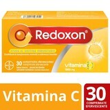 Redoxon 1000 mg de vitamine C avec arôme de citron, 30 comprimés effervescents, Bayer