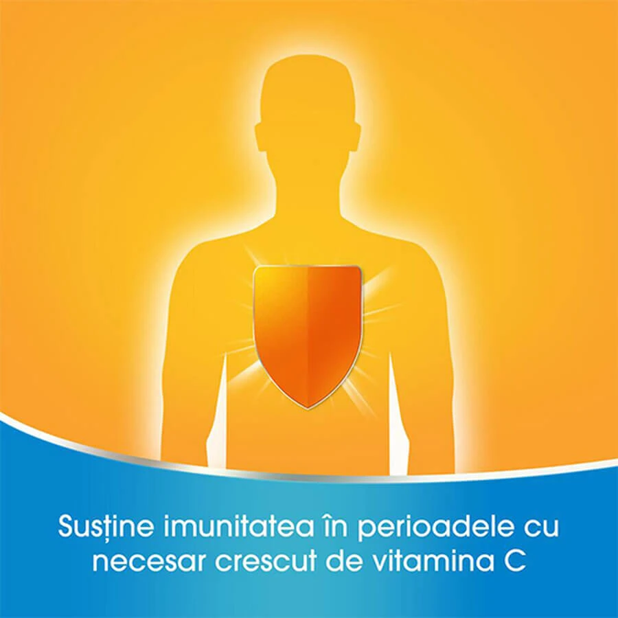 Redoxon Triple Action, vitamines voor geavanceerde ondersteuning van het immuunsysteem, 10 tabletten, Bayer
