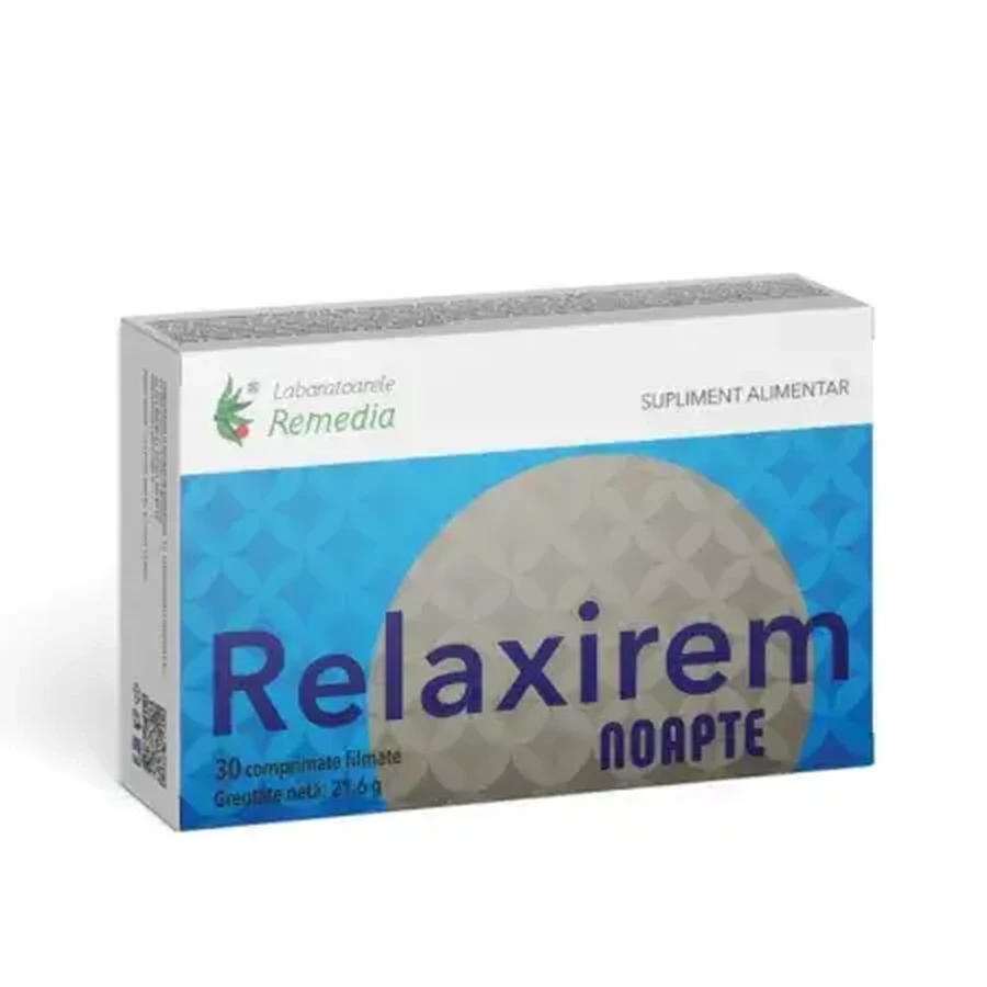 Relaxirem night, 30 capsules, Remedia