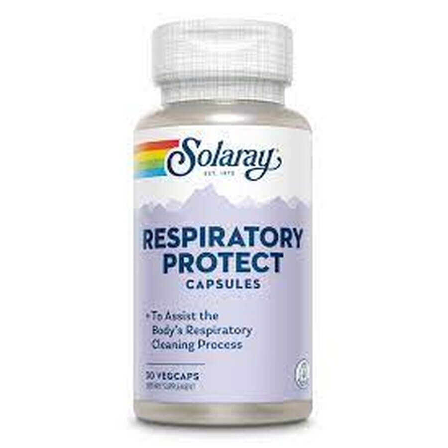 Respiratory Protect Capsules Solaray, 30 capsule, Secom