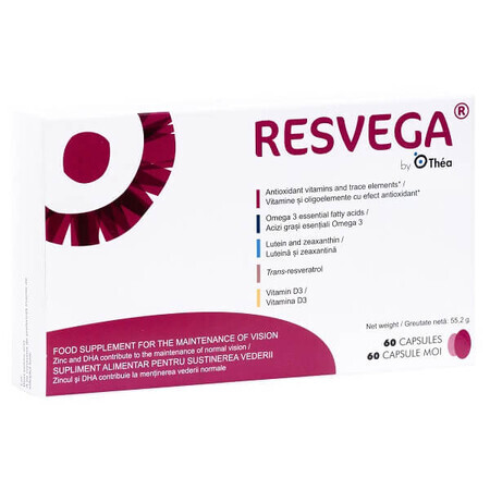 Resvega, 60 gélules, Thea