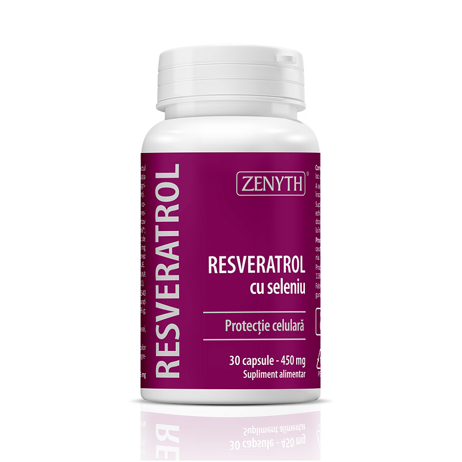 Resveratrol met selenium, 30 capsules, Zenyth