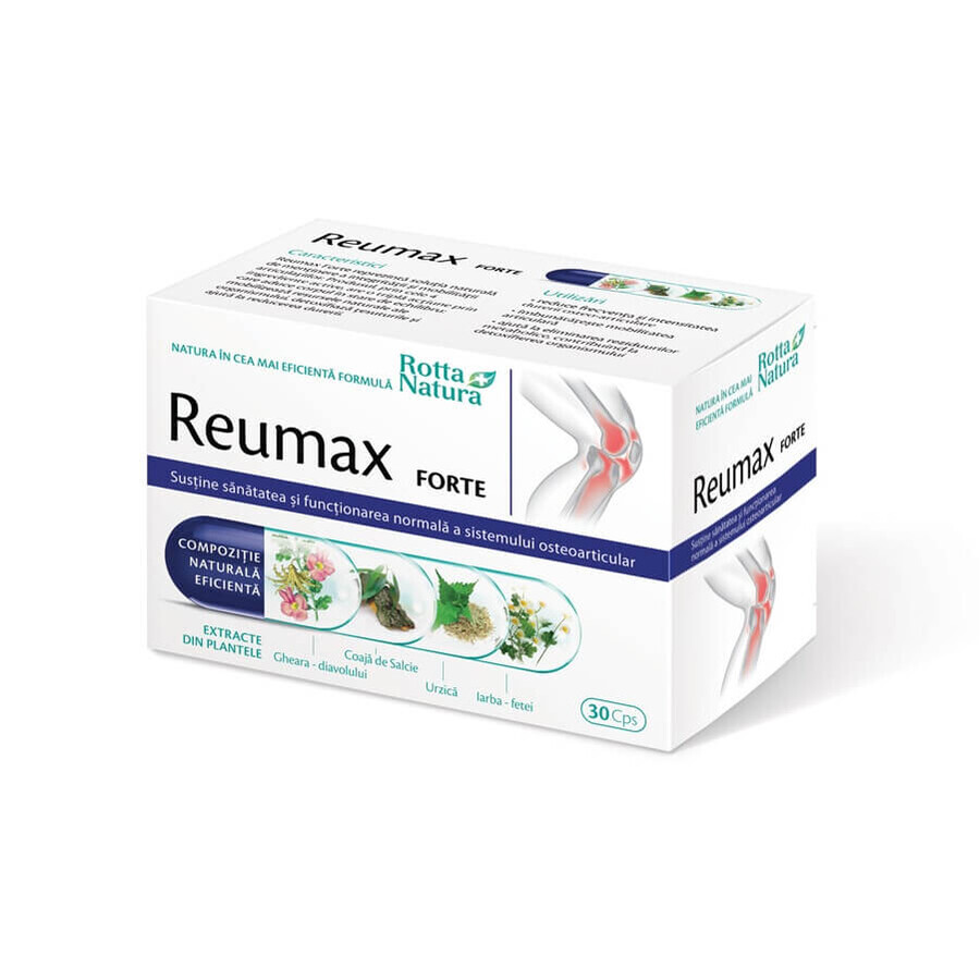 Reumax Forte, 30 gélules, Rotta Natura