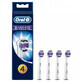 Elektrische tandenborstelhouder Braun 3D White, 4 stuks, Oral-B