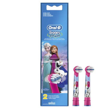 Spazzolino elettrico Braun Stages Power Disney di ricambio, 2 pezzi, Oral-B