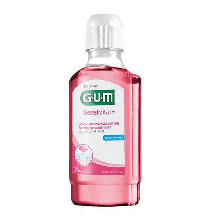 GUM SENSIVITAL mouthwash (6081), 300 ml, Sunstar Gum