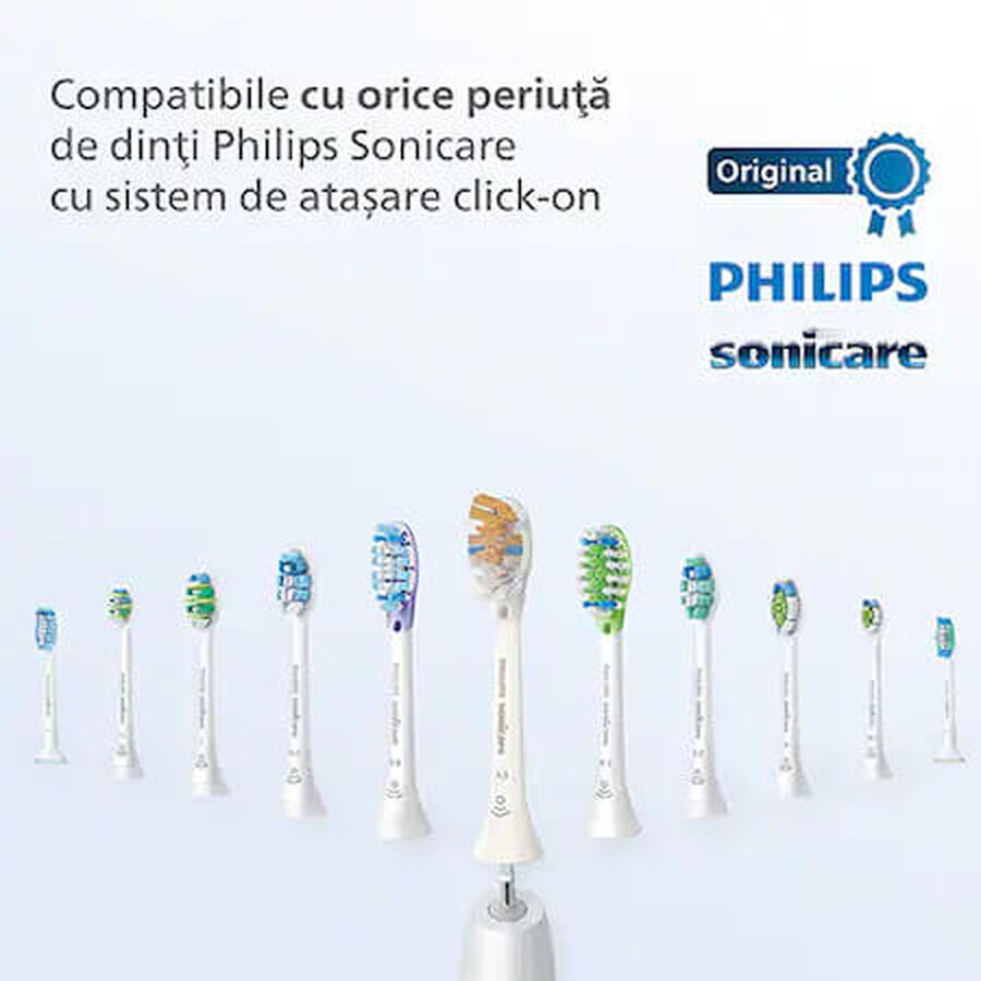 Navulling elektrische tandenborstel W2 Optimal White, 2 stuks, HX6062/10, Philips Sonicare