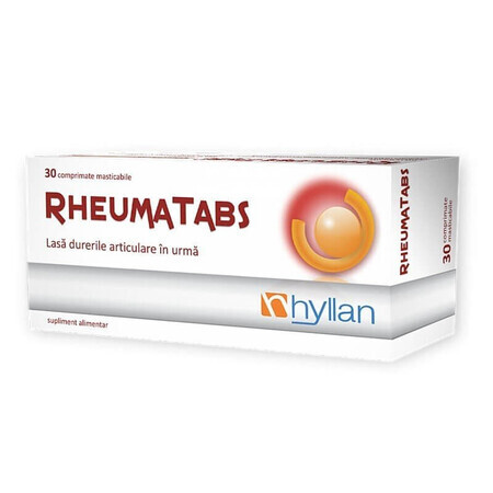 Rheumatabs, 30 comprimés à croquer, Hyllan