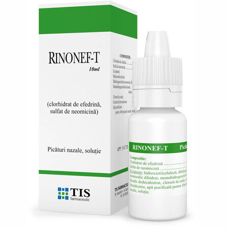 Rinonef-T neusdruppels, 10 ml, Tis Pharmaceutical