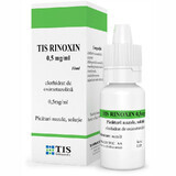 Rhinoxin neusoplossing 0,5 mg, 10 ml, Tis Pharmaceutical