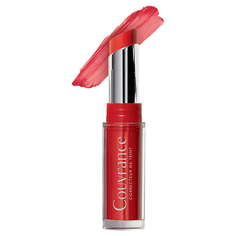 Couvrance Lippenstift, Helderrood, 3 g, Avene