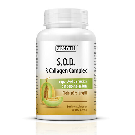 Complexe S.O.D. & Collagène, 80 gélules, Zenyth