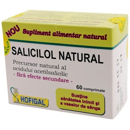 Salicylol Naturel, 60 comprimés, Hofigal
